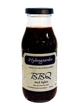 BBQ Sauce m. Hyben - 250 ml - Hybengaarden