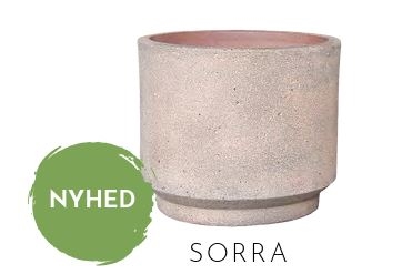 Black soil krukke Sorra  H16 Ø20