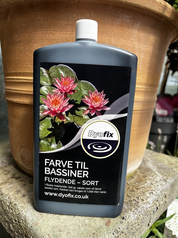Dyofix Farve til Bassin Sort 300 ml