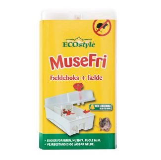 MuseFri Fældeboks incl. fælde