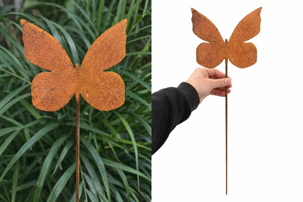 Sommerfugl rustent jern 