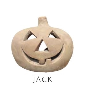 Halloween græskar i terracotta  Jack